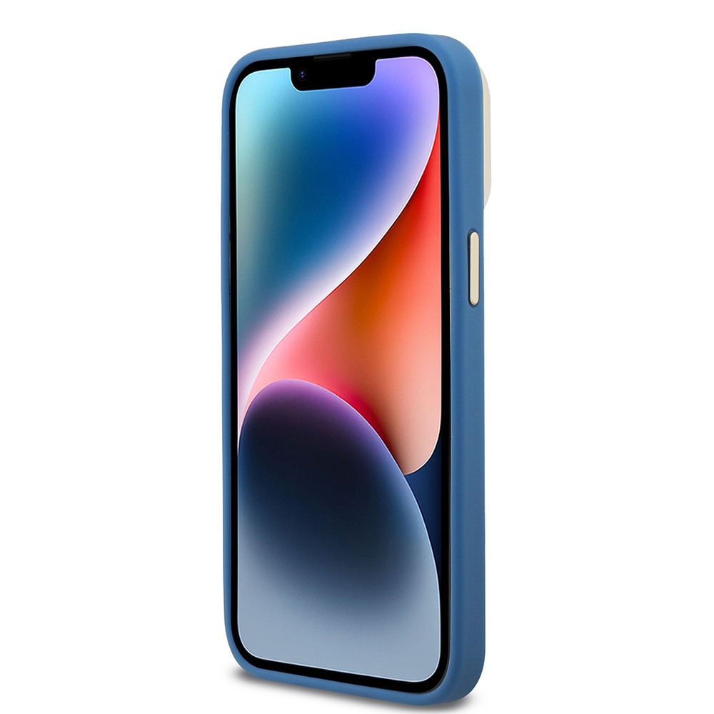Apple iPhone 13 Pro Max Kılıf Guess Orjinal Lisanslı PU Deri 4G Desenli Metal Büyük 4G ve Yazı Logolu Kamera Standlı Kapak