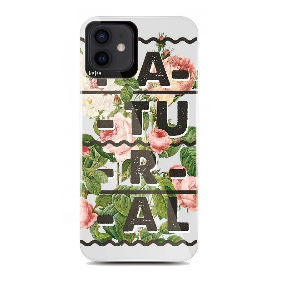 iPhone 12 Kılıf Kajsa Floral Kılıf