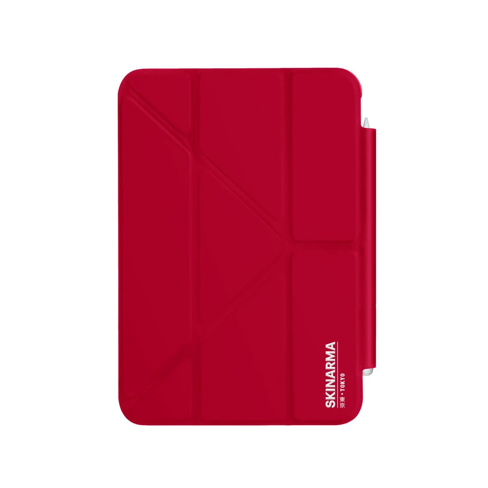 Apple iPad Air 11 2025 M3 Kılıf SkinArma Kalemlikli Arkası Şeffaf Standlı Magnetik Taihi Sora Kılıf