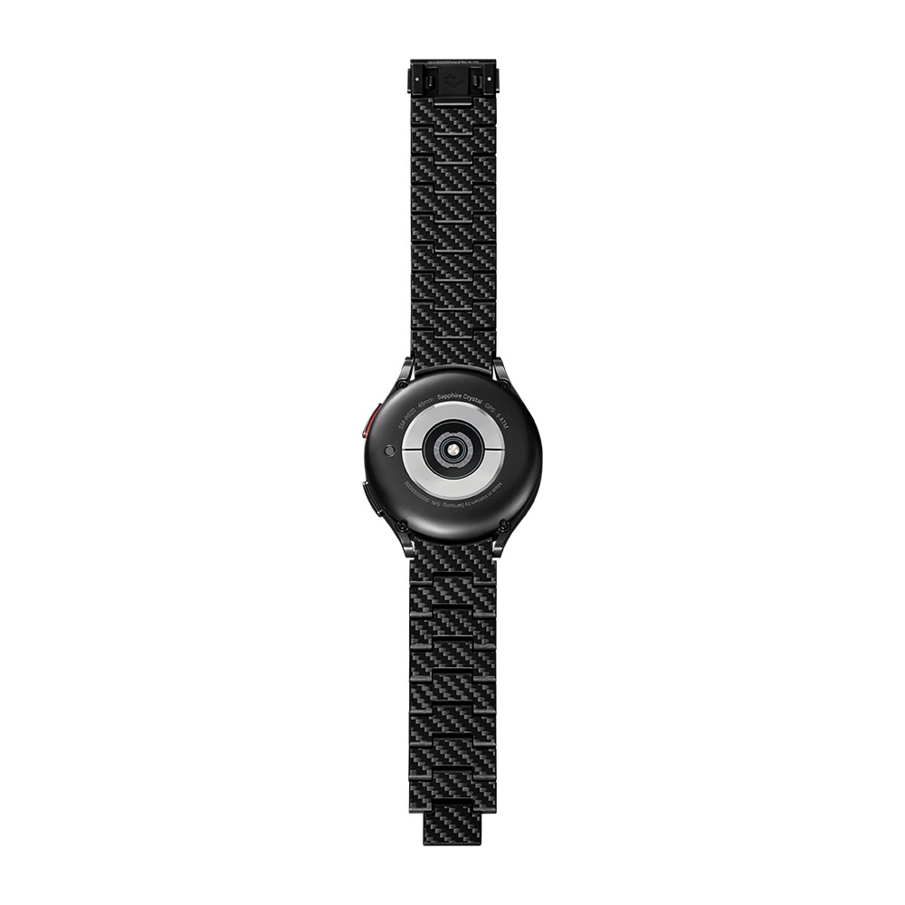 Galaxy Watch 6 Classic 47mm Karbon Fiber Pitaka Modern Serisi Black-Grey Twill Kordon