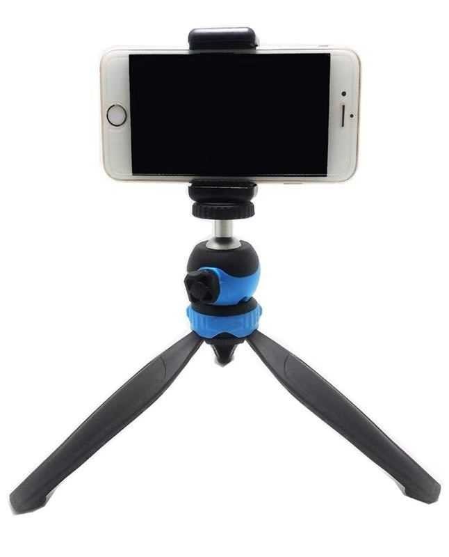 Jmary MT-20 Tripod 360 Derece Oynar Başlıklı Çok Yönlü Kısa Telefon Sabitleyici 16 cm