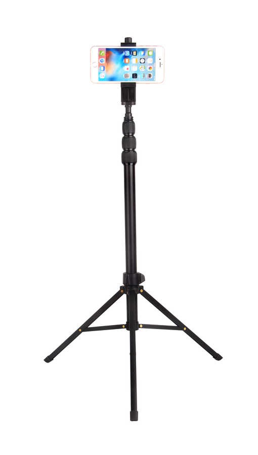 Jmary MT-45 Tripod 168 cm 360 Derece Dönebilen Başlık 3 Kademeli Yükseklik Ayarı