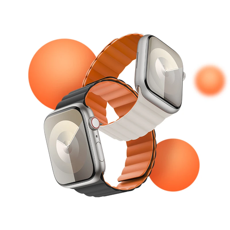 Apple Watch 40mm Benks Magnetik Tak Çıkar Silikon Strap Kayış