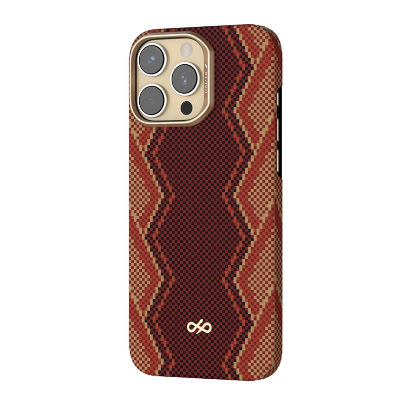 Apple iPhone 16 Pro Max Kılıf M-safe Şarj Özellikli Raptic Aramid Skin Bionic Serisi Kapak