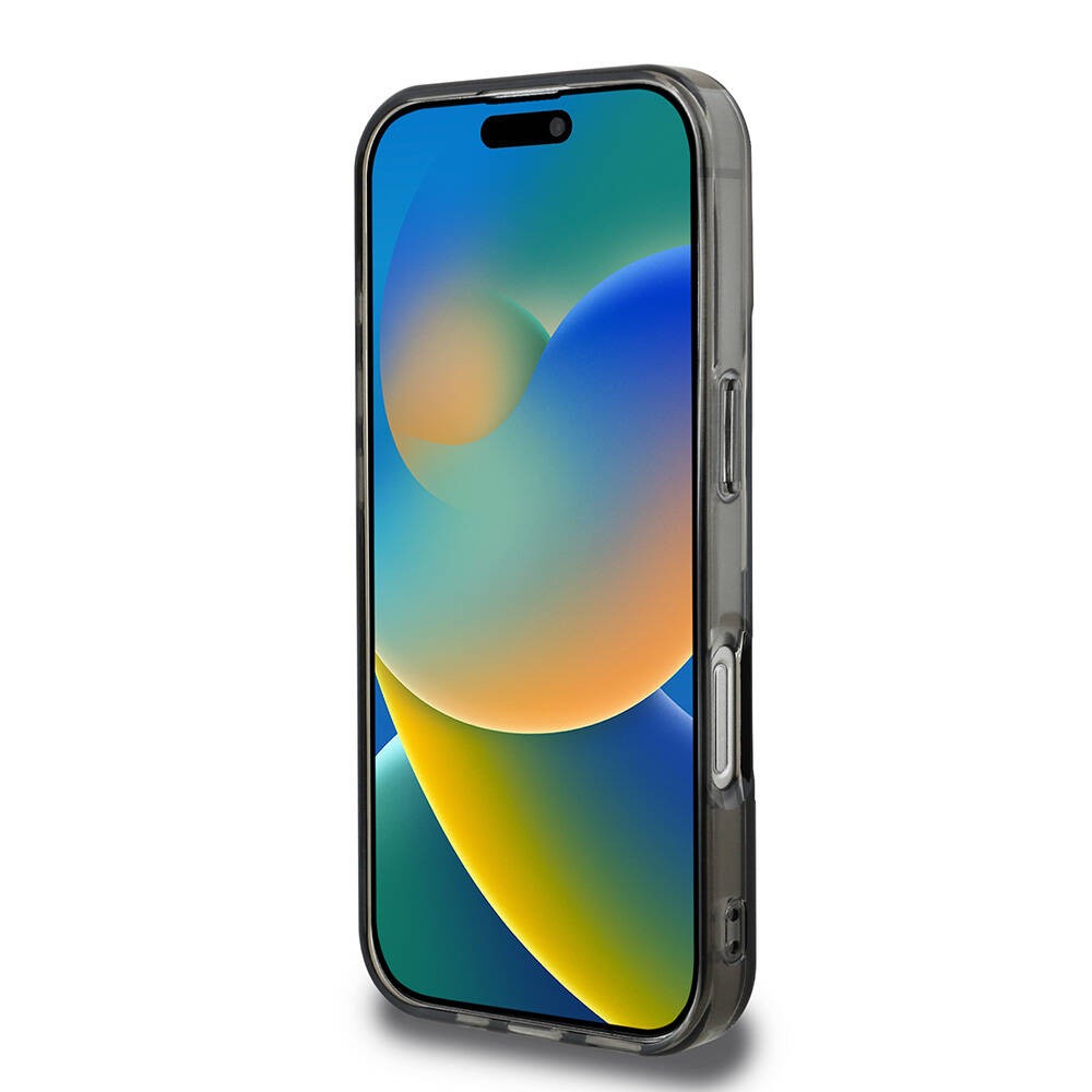 iPhone 16 Pro Max Kılıf BMW Orjinal Lisanslı M Logolu Üç Renk Çizgili Motorsport Vertical Stripe Kılıf