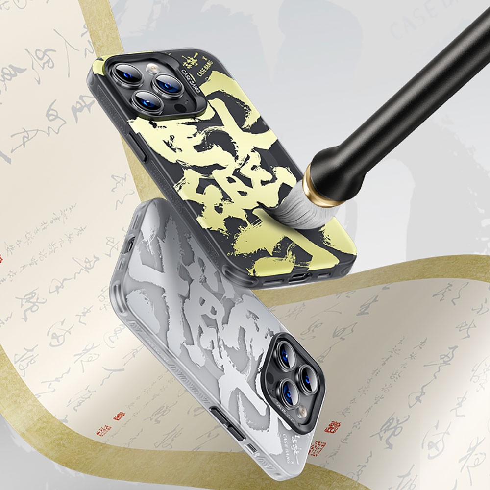 iPhone 14 Pro Max Kılıf Magsafe Şarj Özellikli Benks Casebang Calligraphy Joy Kılıf