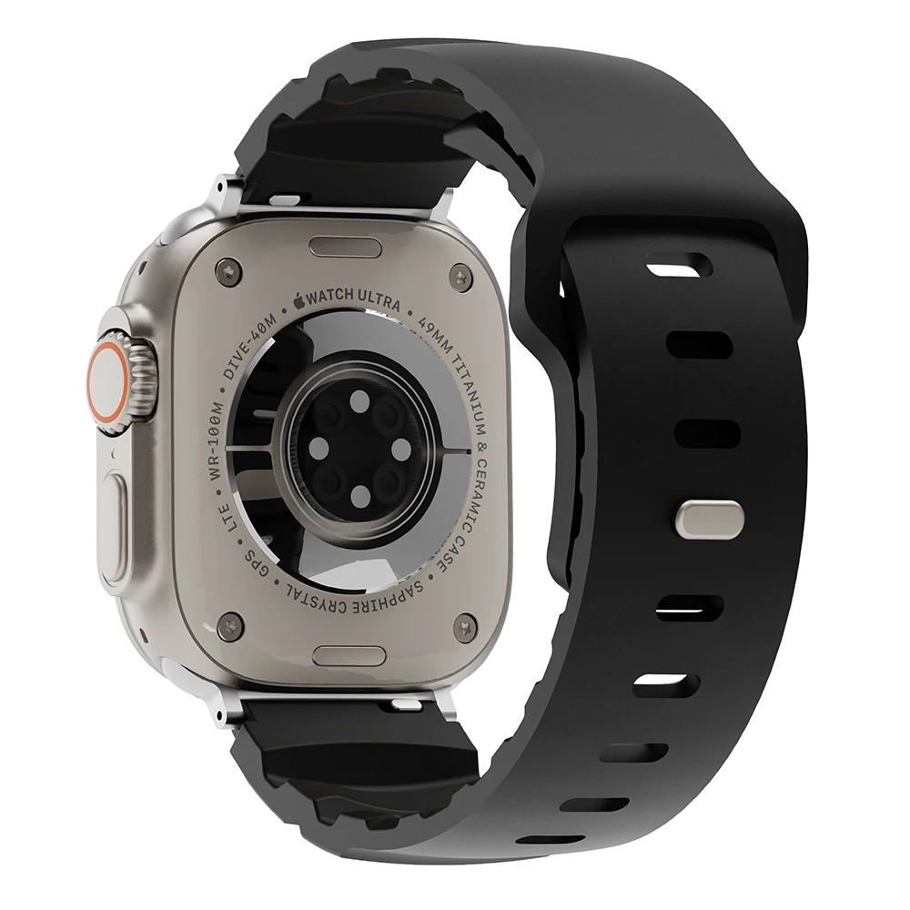 Apple Watch 10 42mm KRD-143 Silikon Kordon
