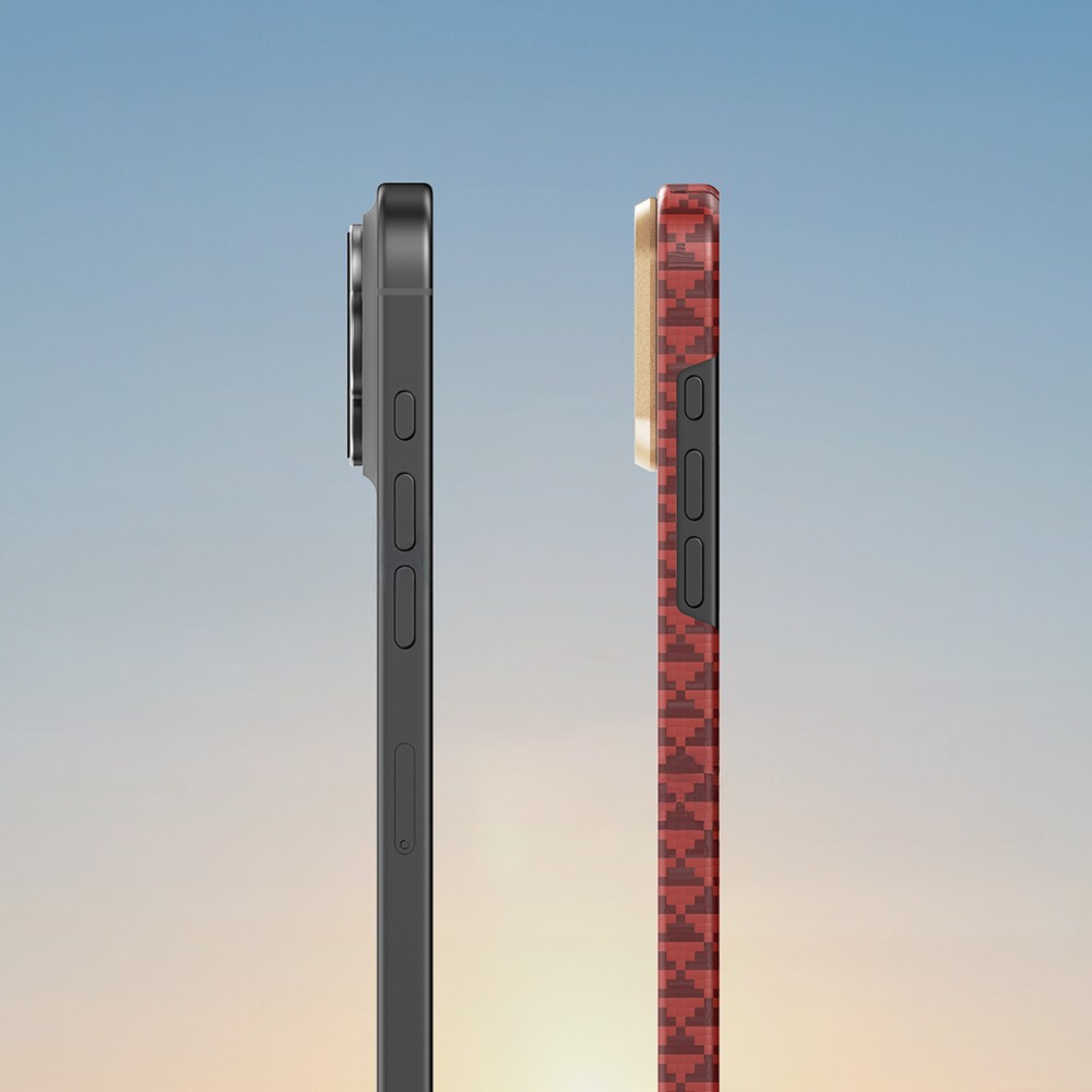 Apple iPhone 16 Pro Kılıf M-safe Şarj Özellikli Raptic Aramid Skin Origin Serisi Kapak