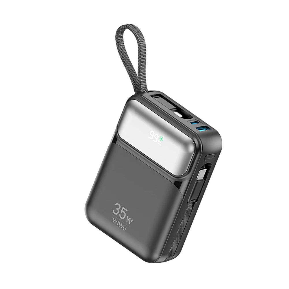 Wiwu Wi-P052 Galaxy Serisi Type-C Lightning Çıkışlı Taşınabilir Powerbank PD 35W 10000mAh