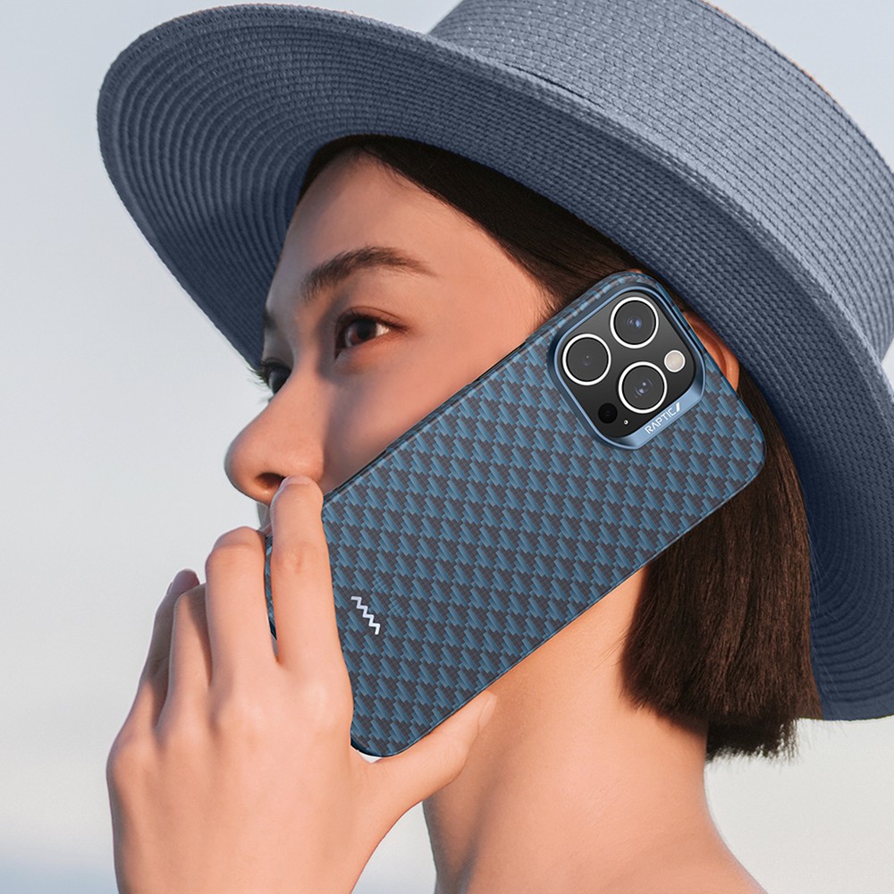 Apple iPhone 16 Pro Max Kılıf M-safe Şarj Özellikli Raptic Aramid Skin Origin Serisi Kapak