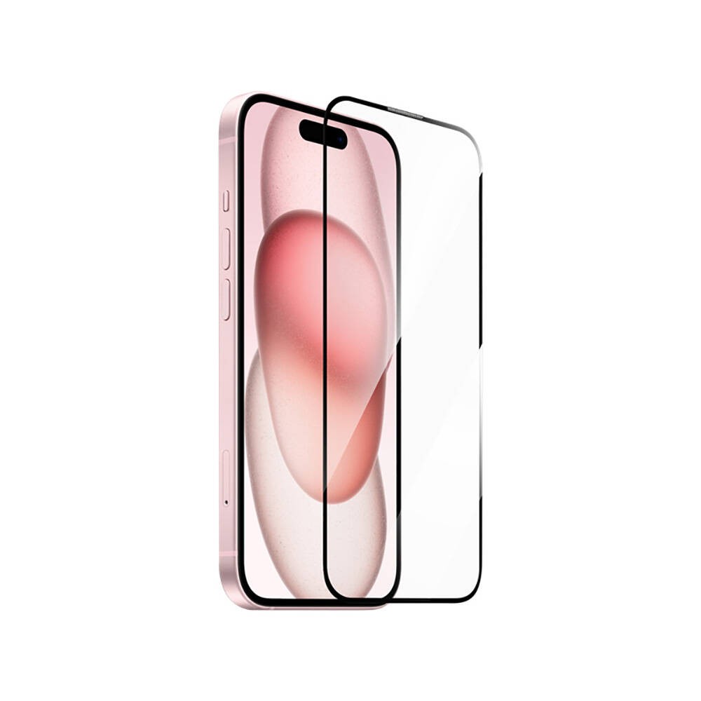 iPhone 16 Pro Wiwu GT-014 Polimer Oleofobik Kaplama Şeffaf Pürüzsüz Temperli Cam Ekran Koruyucu 25'li Paket