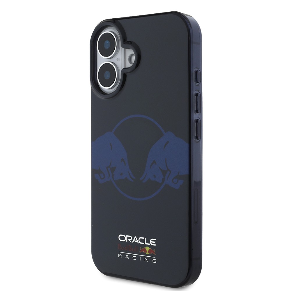 Apple iPhone 16 Kılıf Redbull Orjinal Lisanslı Magsafe Şarj Özellikli IML Çift Boğa Baskılı Sert PC  Kapak