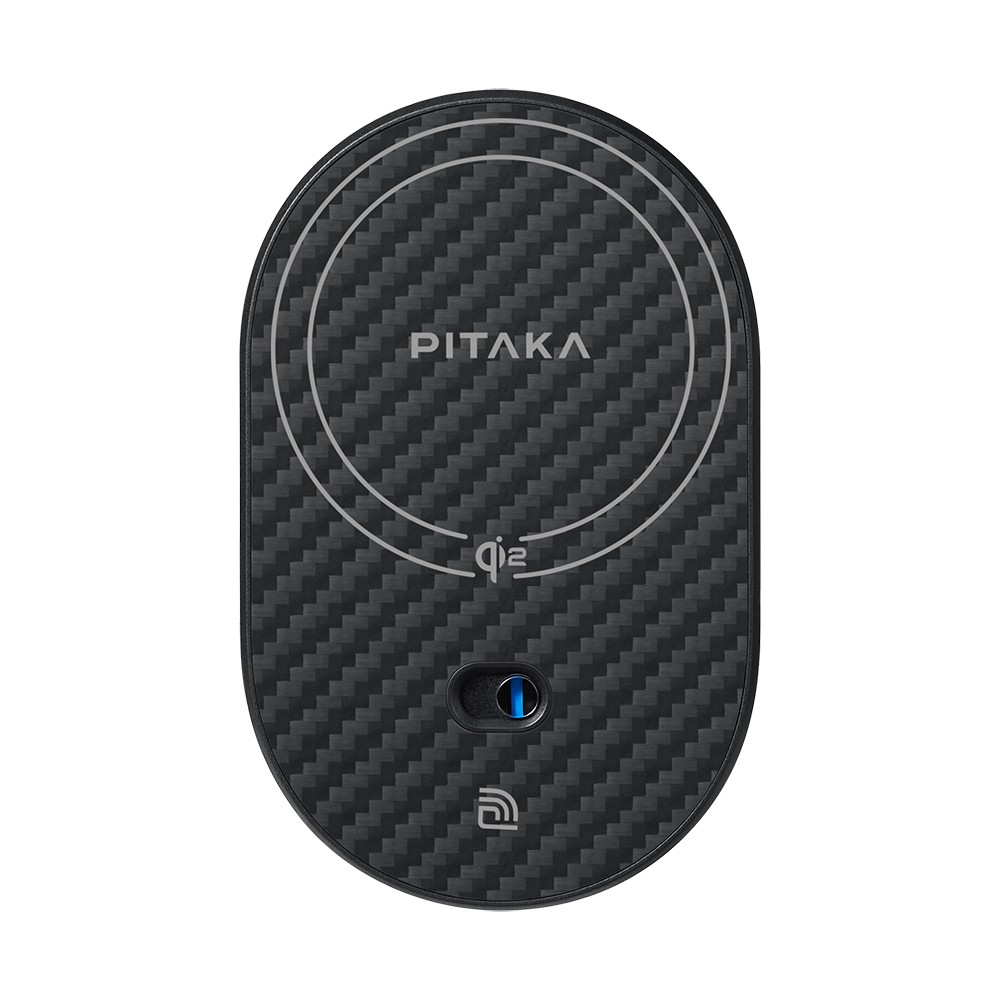 Pitaka MagEZ Pro 2 Magsafe Şarj Özellikli Qi2 Aramid Fiber Araç Telefon Tutucu