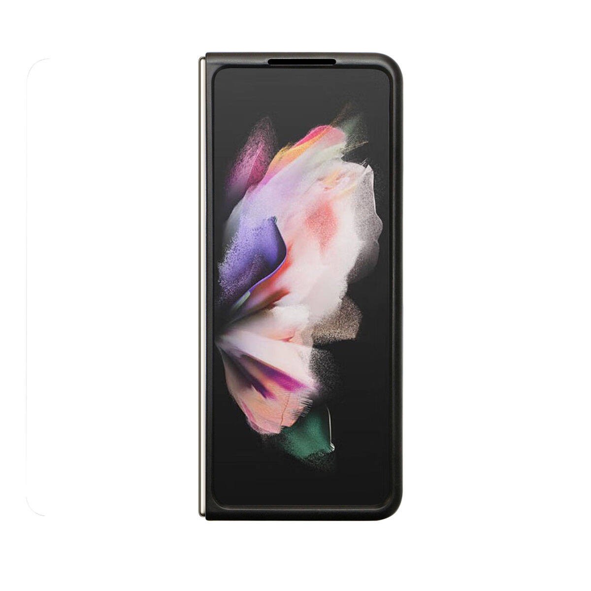 Galaxy Z Fold 5 Kılıf TUMI Liquid Silikon Metal Logo Dizayn Orjinal Lisanslı Kılıf