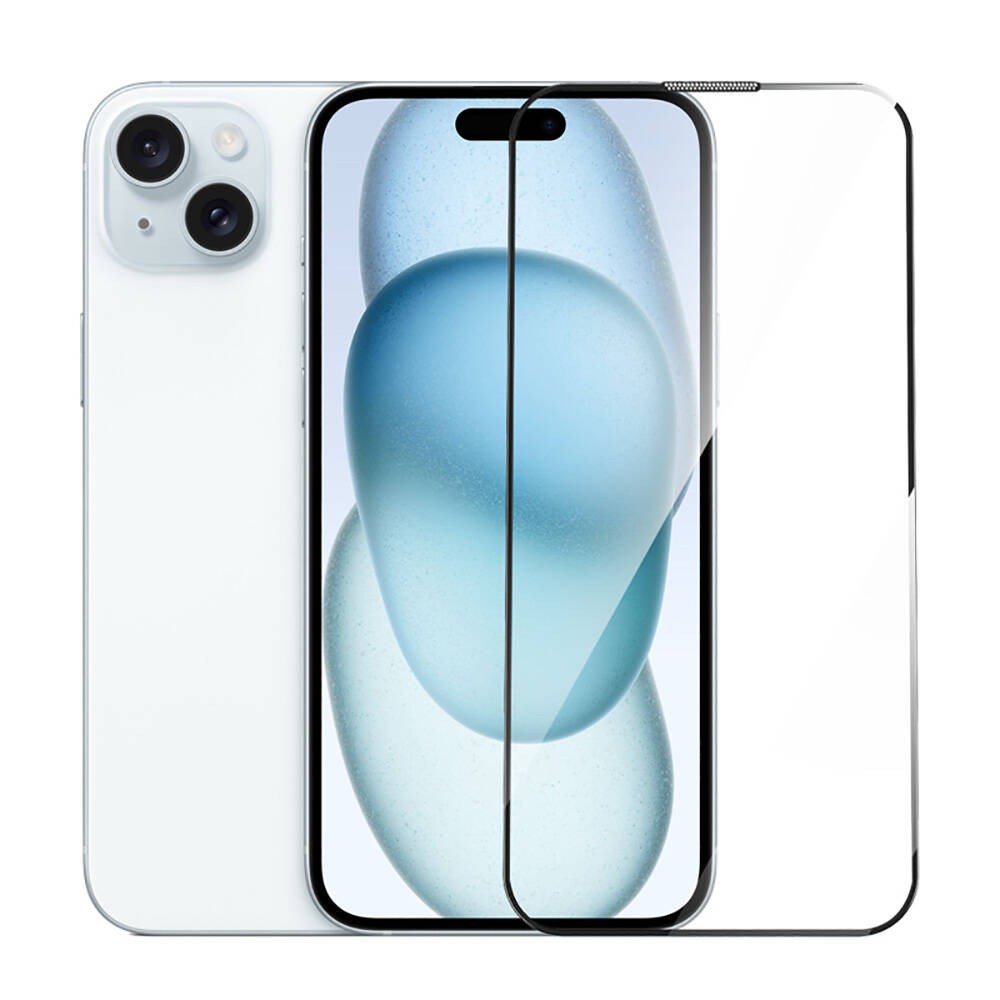 iPhone 16 Pro Wiwu GT-014 Polimer Oleofobik Kaplama Şeffaf Pürüzsüz Temperli Cam Ekran Koruyucu 25'li Paket