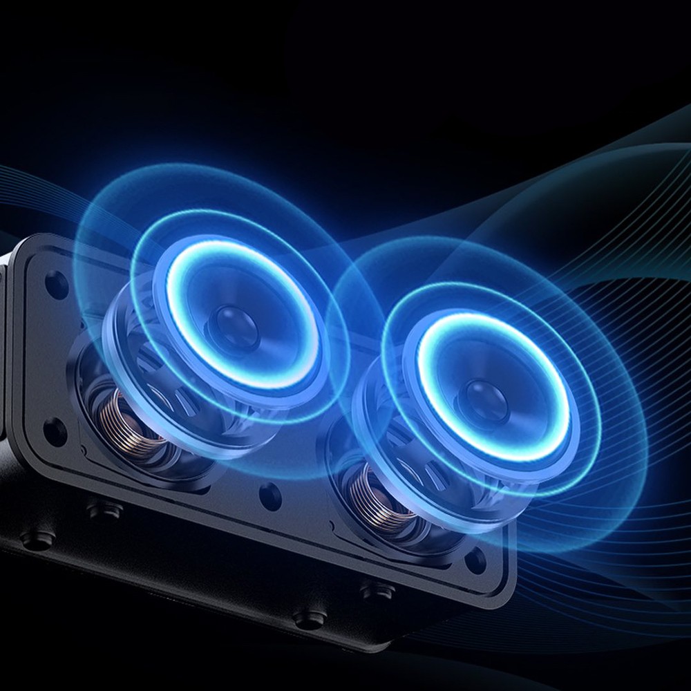 Lenyes S856 RGB Işıklı Mikrofonlu Bluetooth Speaker Hoparlör v5.0