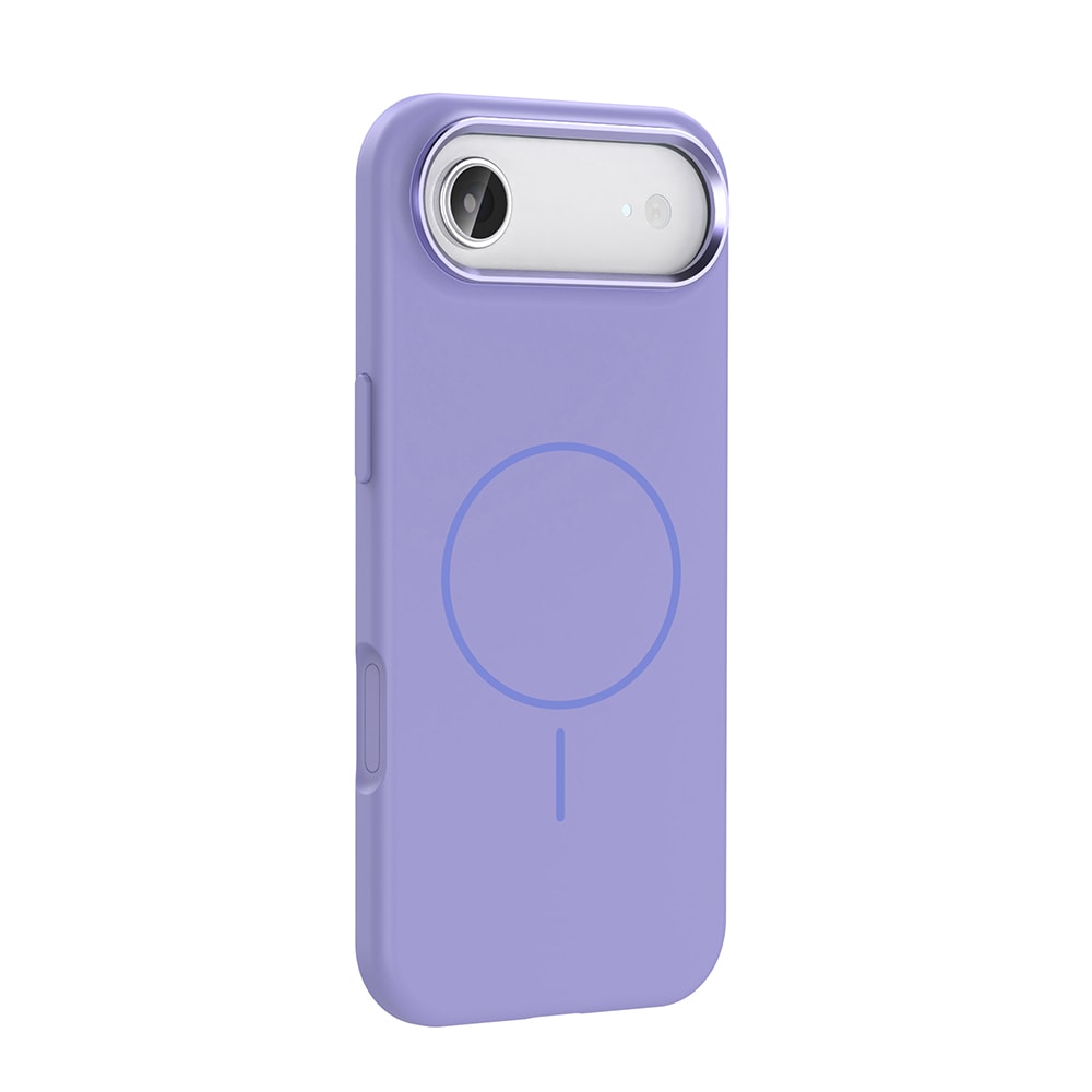 Apple iPhone 17 Air Kılıf M-Safe Şarj Özellikli Metal Kamera Çerçeveli Zore Edi Silikon Kapak