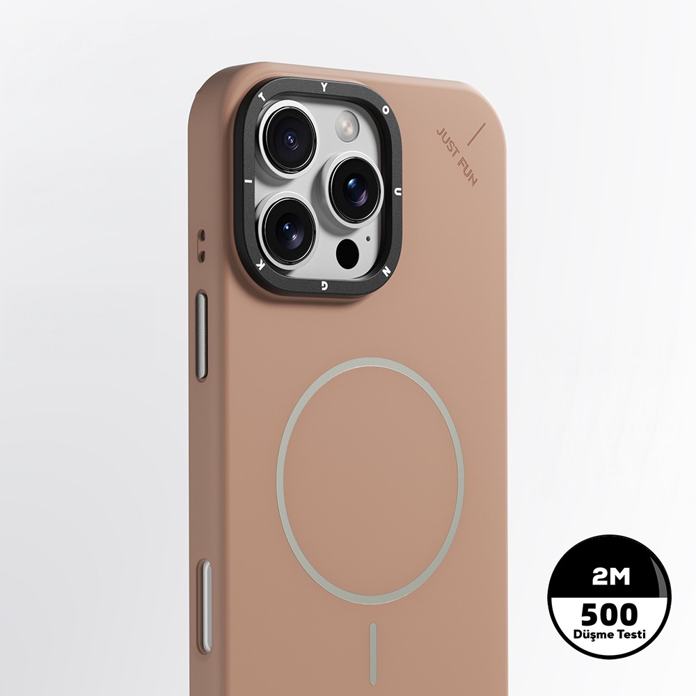 Apple iPhone 16 Pro Max Kılıf M-safe Şarj Özellikli Youngkit Dynamag Serisi Kapak