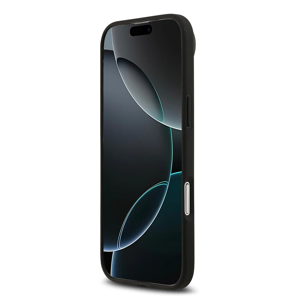 Apple iPhone 17 Air Kılıf Lacoste Orjinal Lisanslı M-safe Şarj Özellikli PU Deri Tasarımlı Karışık Monogram Desenli Kapak