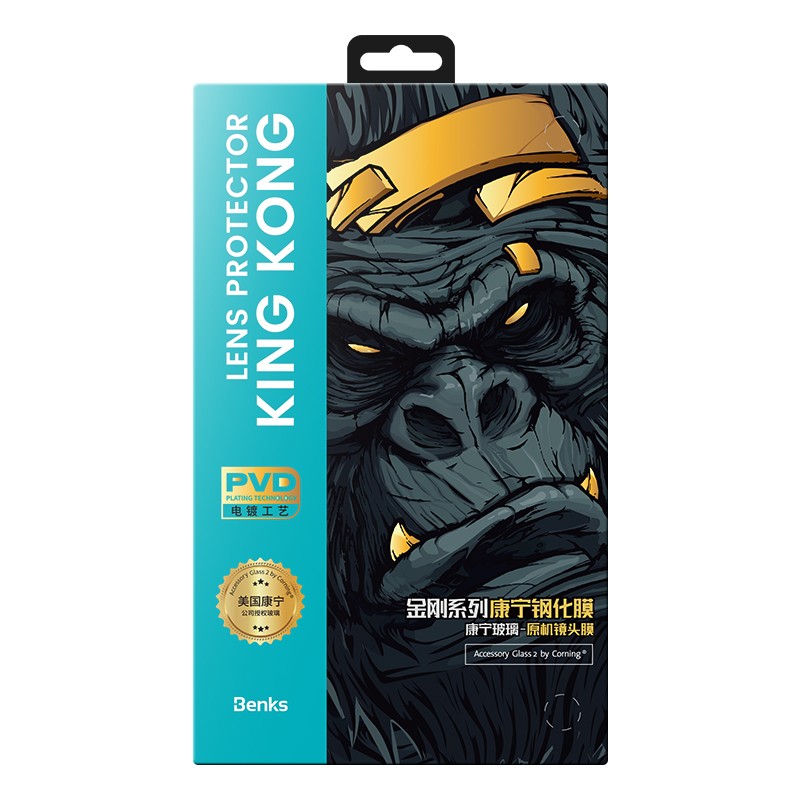 iPhone 14 Pro ​Benks King Kong PVD Kamera Lens Koruyucu