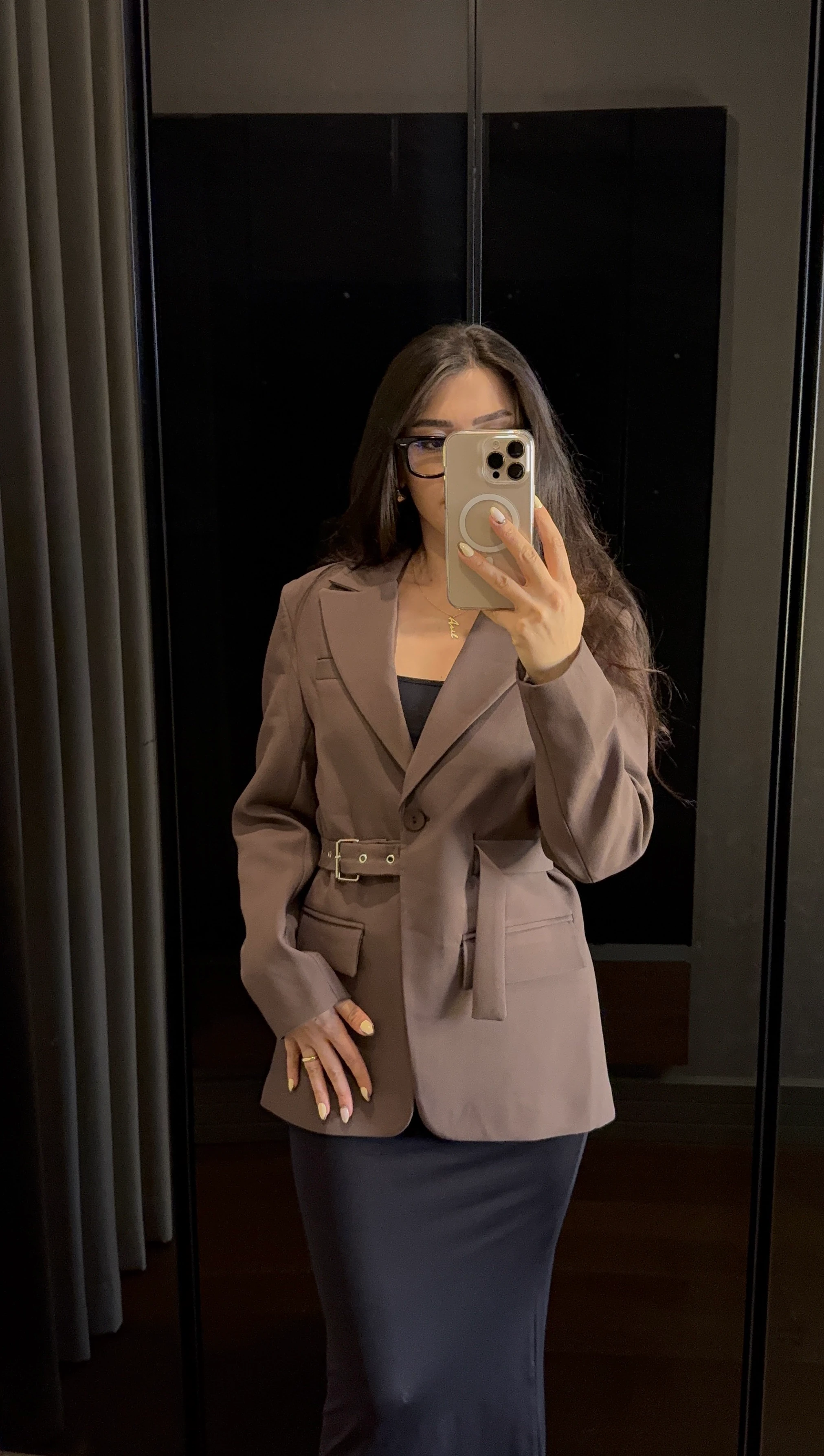 Kemerli Blazer Ceket ‘Waistline’ 