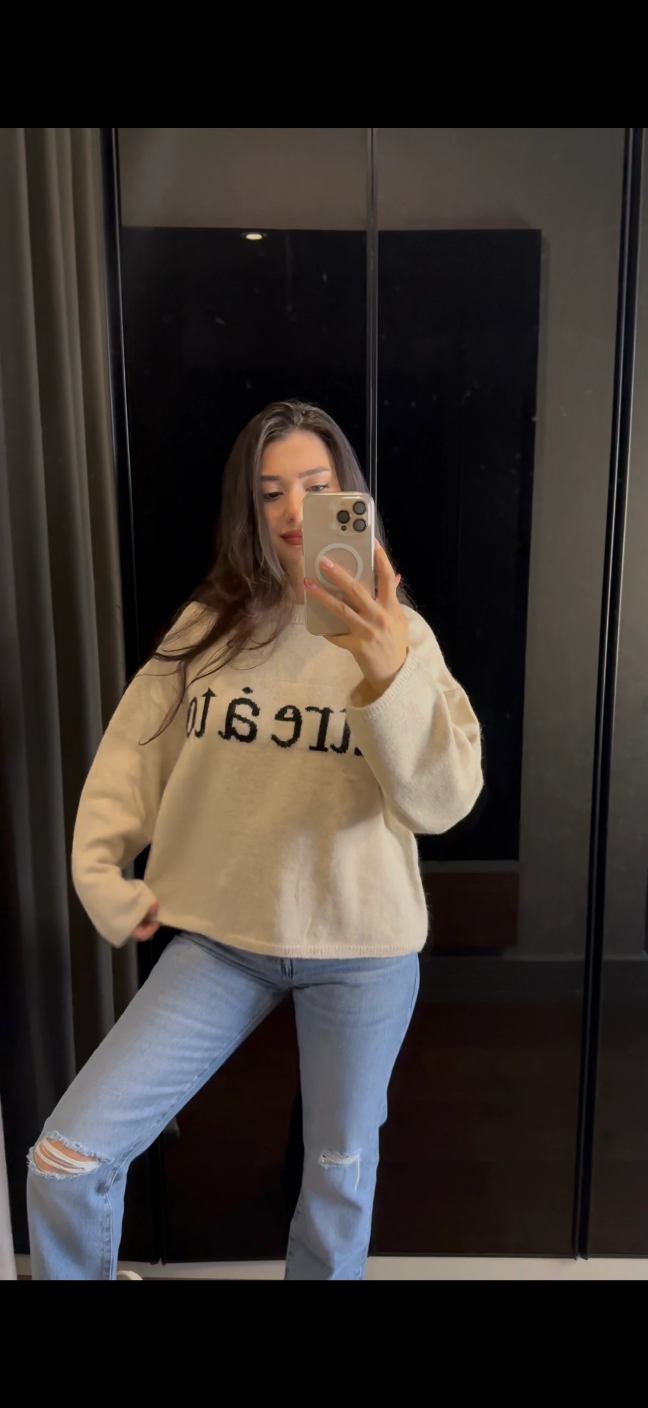 Triko Kazak Neutral Note | Bej 