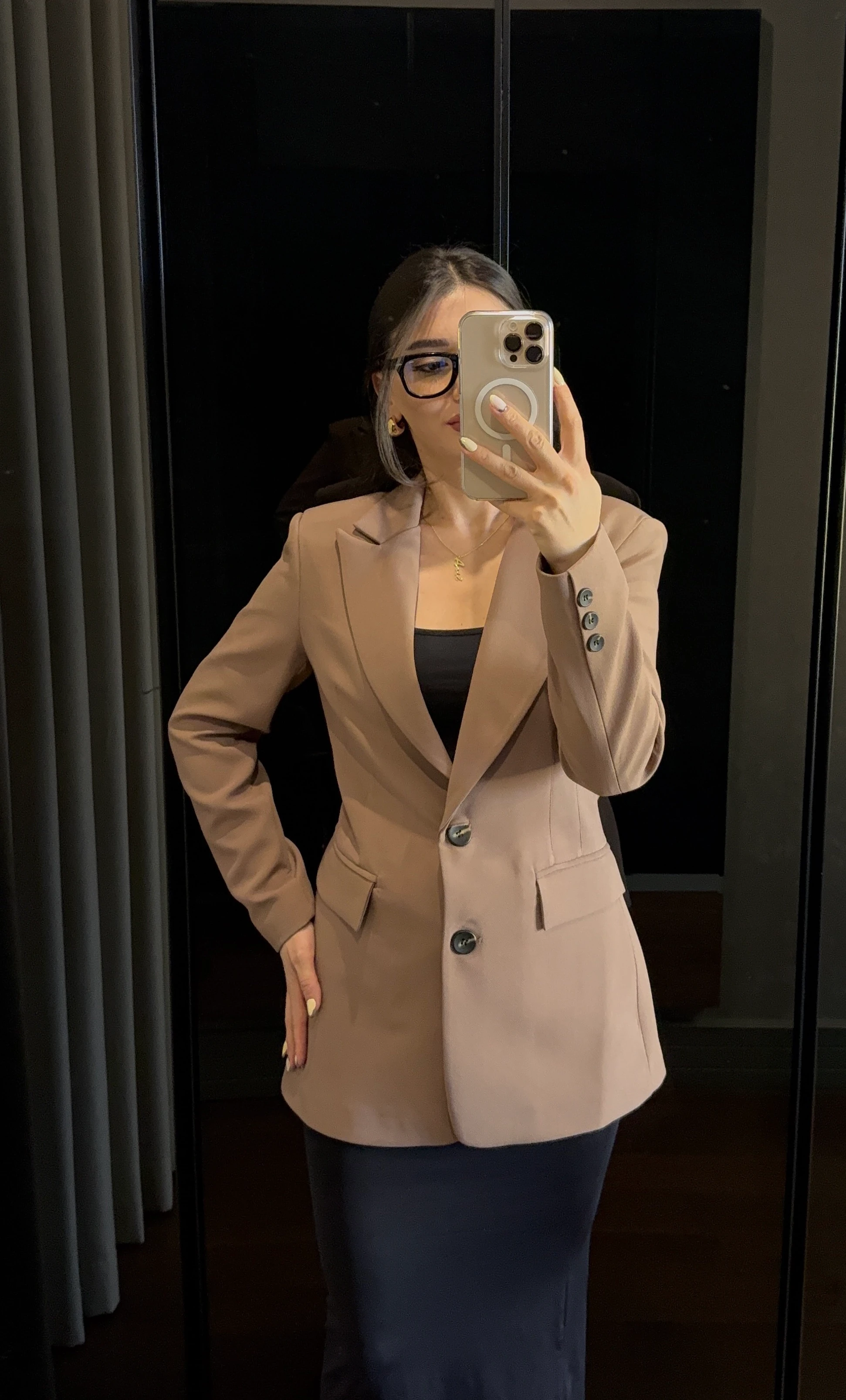 Atlas Ceket ‘Contour’ - Açık Kahve 