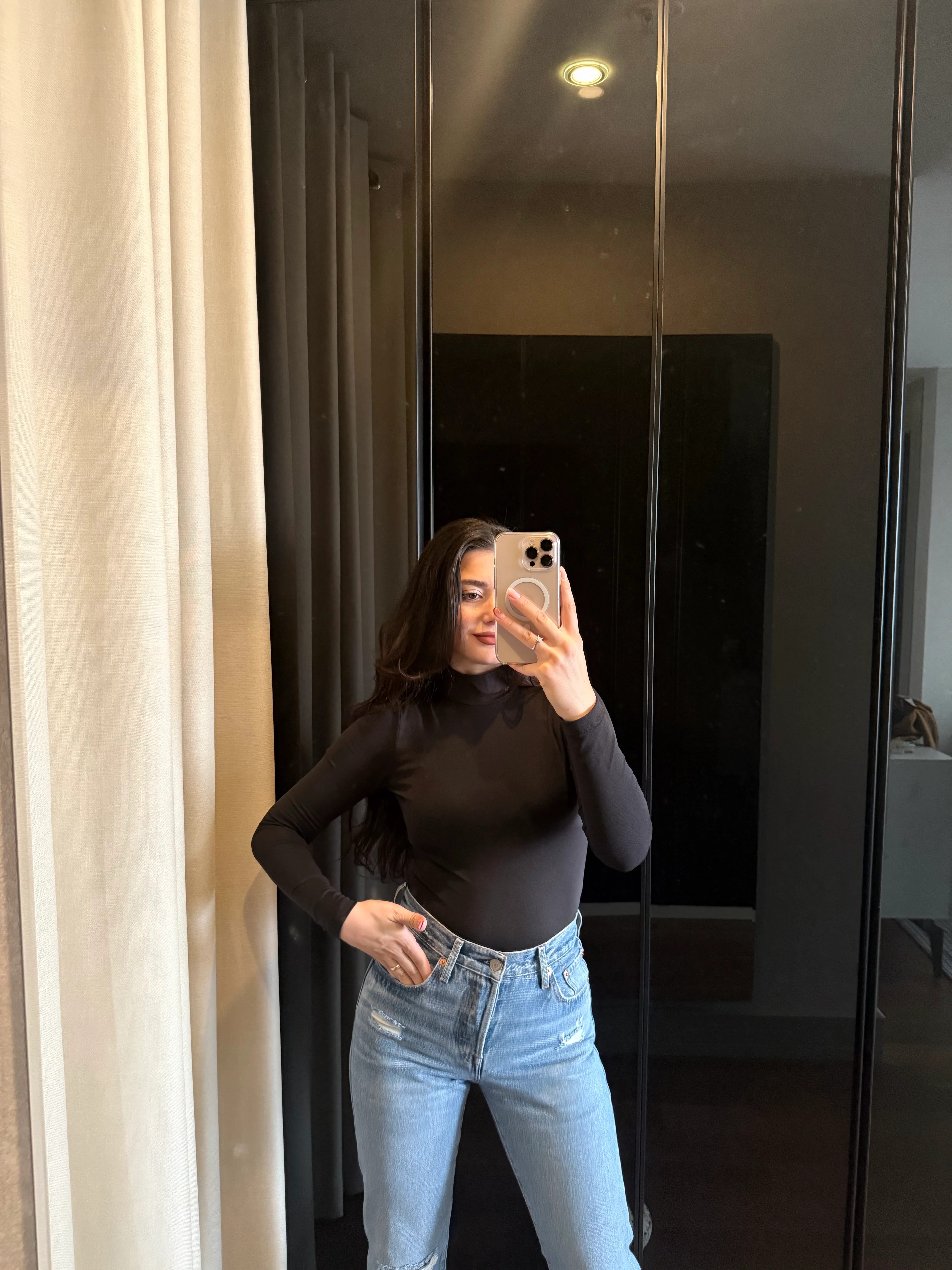 Slim body alttan çıtçıtlı 