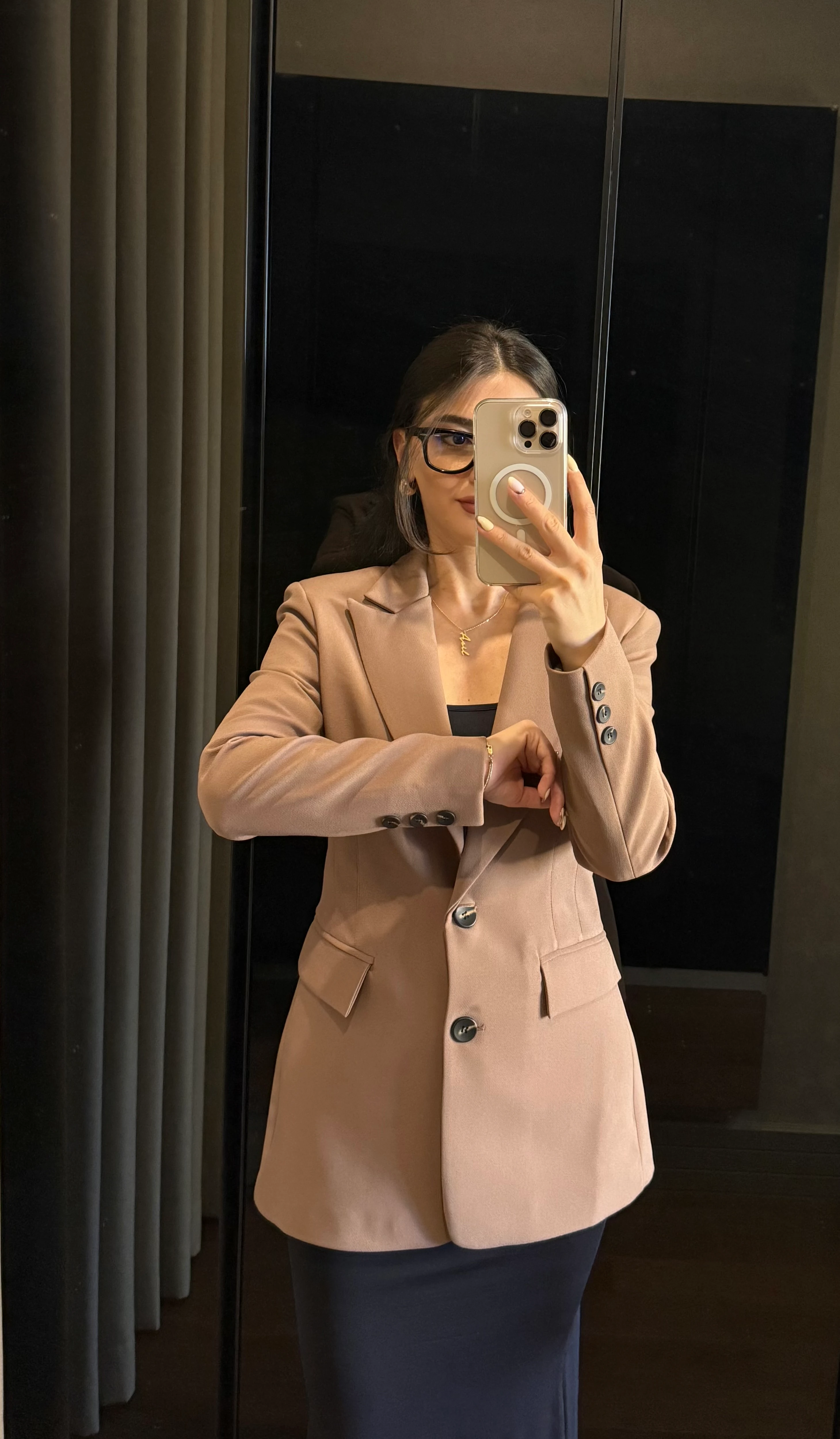 Atlas Ceket ‘Contour’ - Açık Kahve 