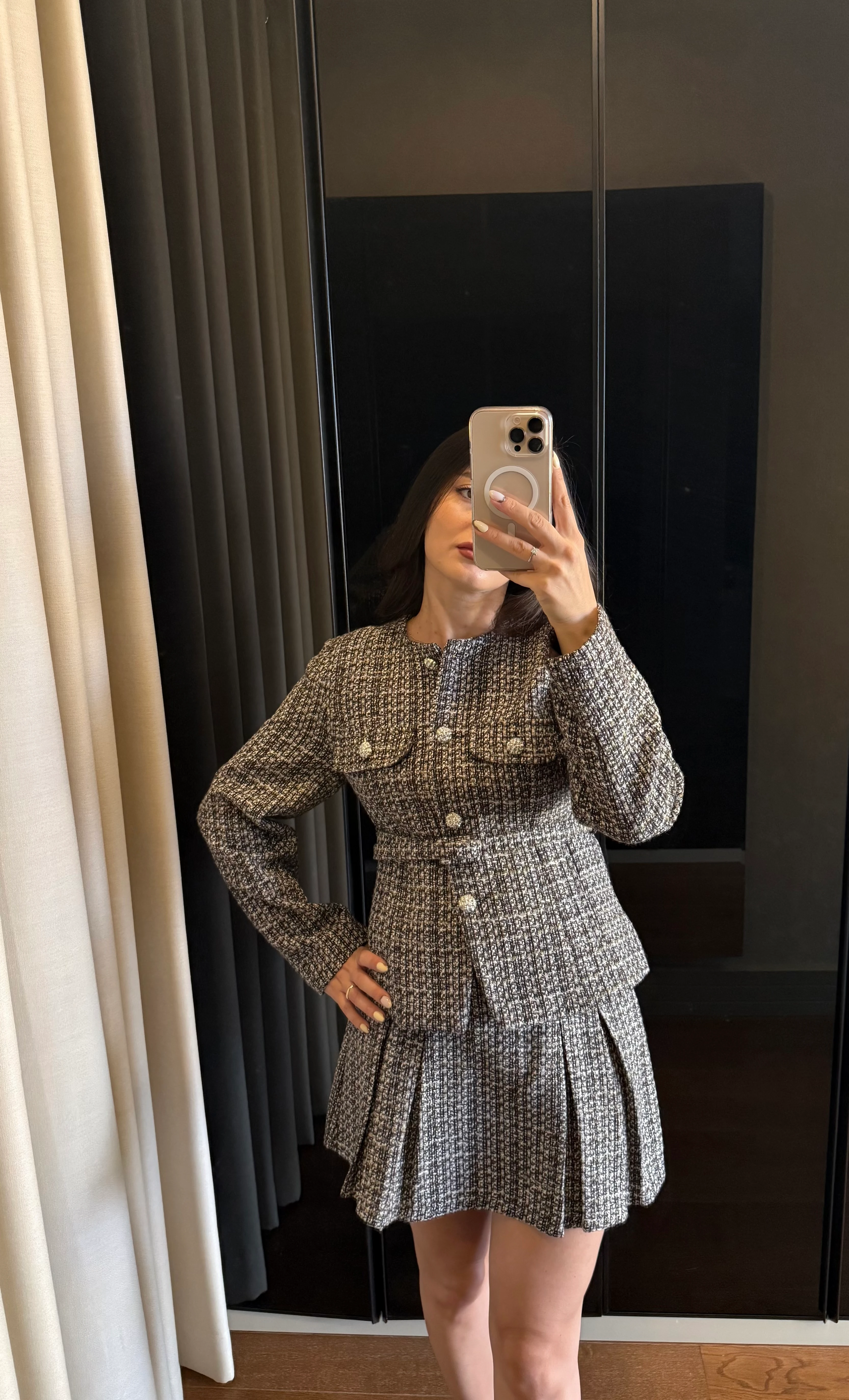 Eternel Koleksiyonu | Şort Etek Ceket Takım