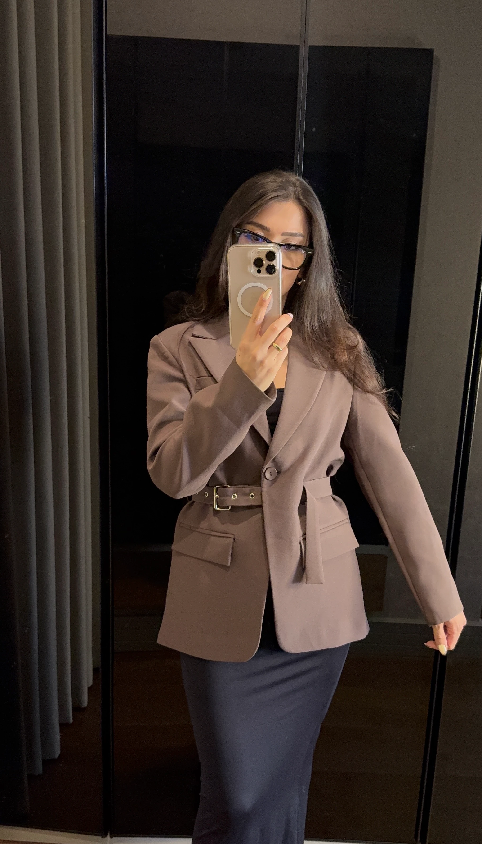 Kemerli Blazer Ceket ‘Waistline’ 