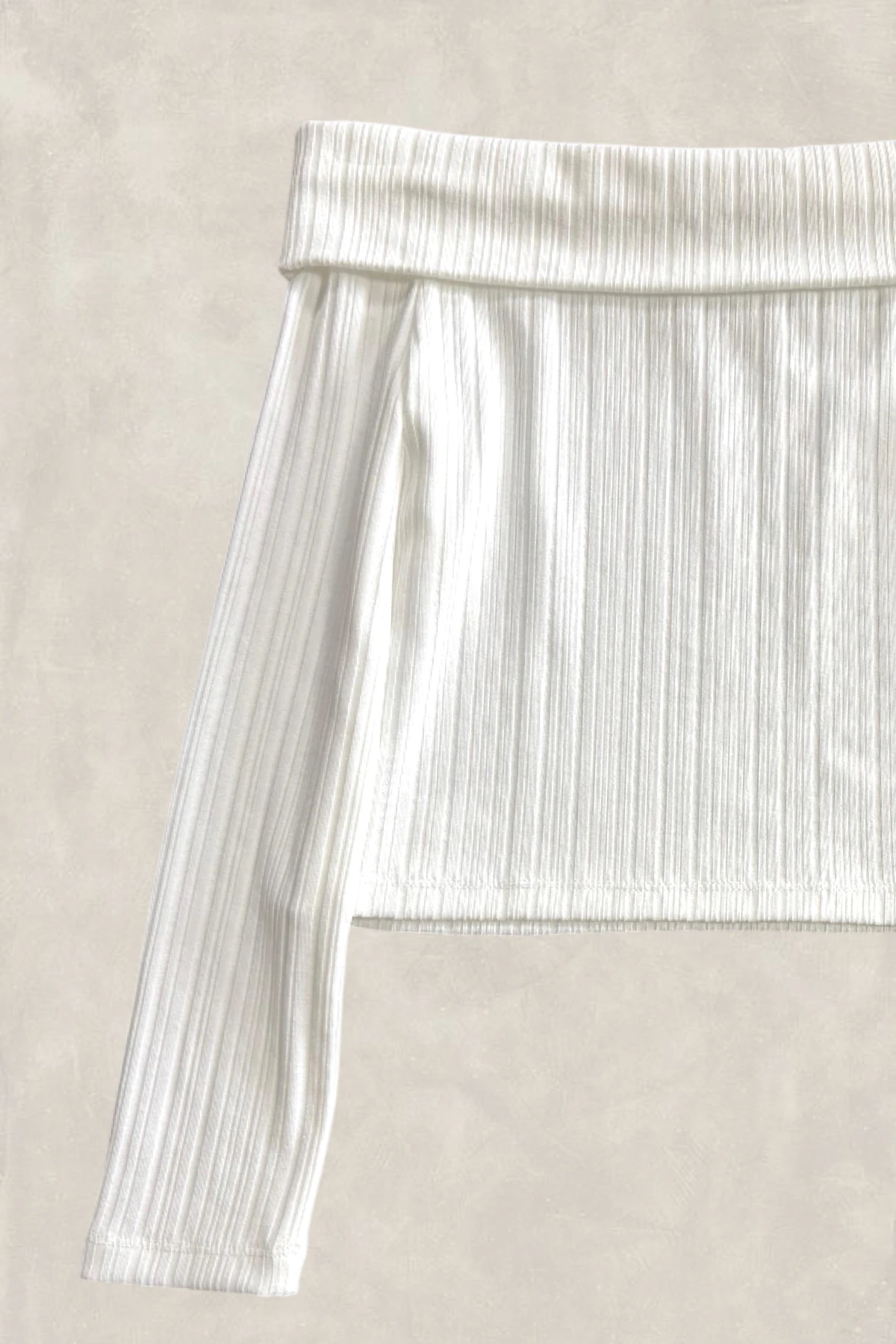 Açık Omuzlu Ribana Bluz 