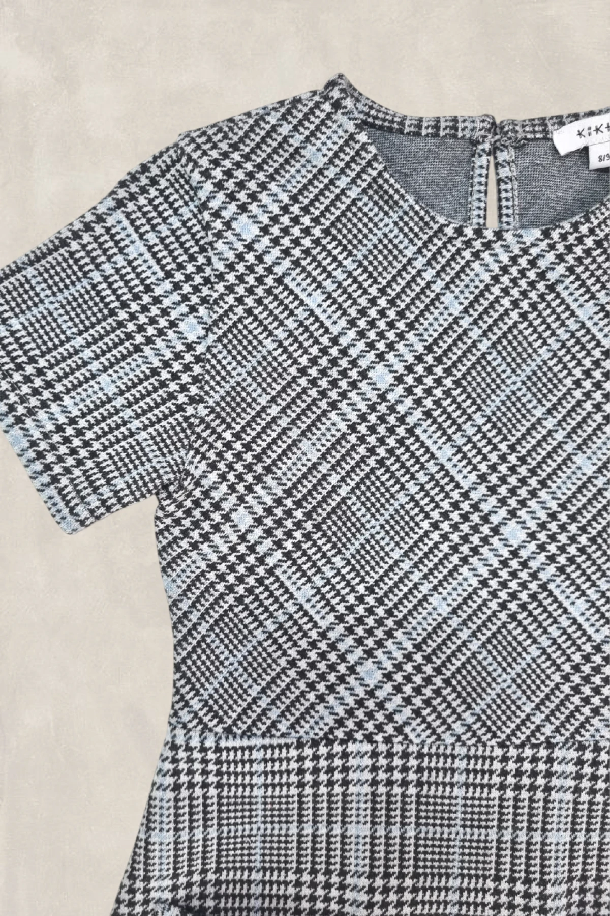 Cepli Ekoseli Elbise