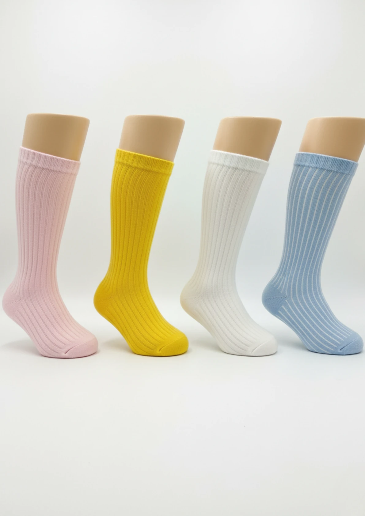 Pink Bunny Bebek - Çocuk Karışık Renkli Dizaltı Çorap Karışık Renkli 0-1 YAŞ // HSTKS0001119