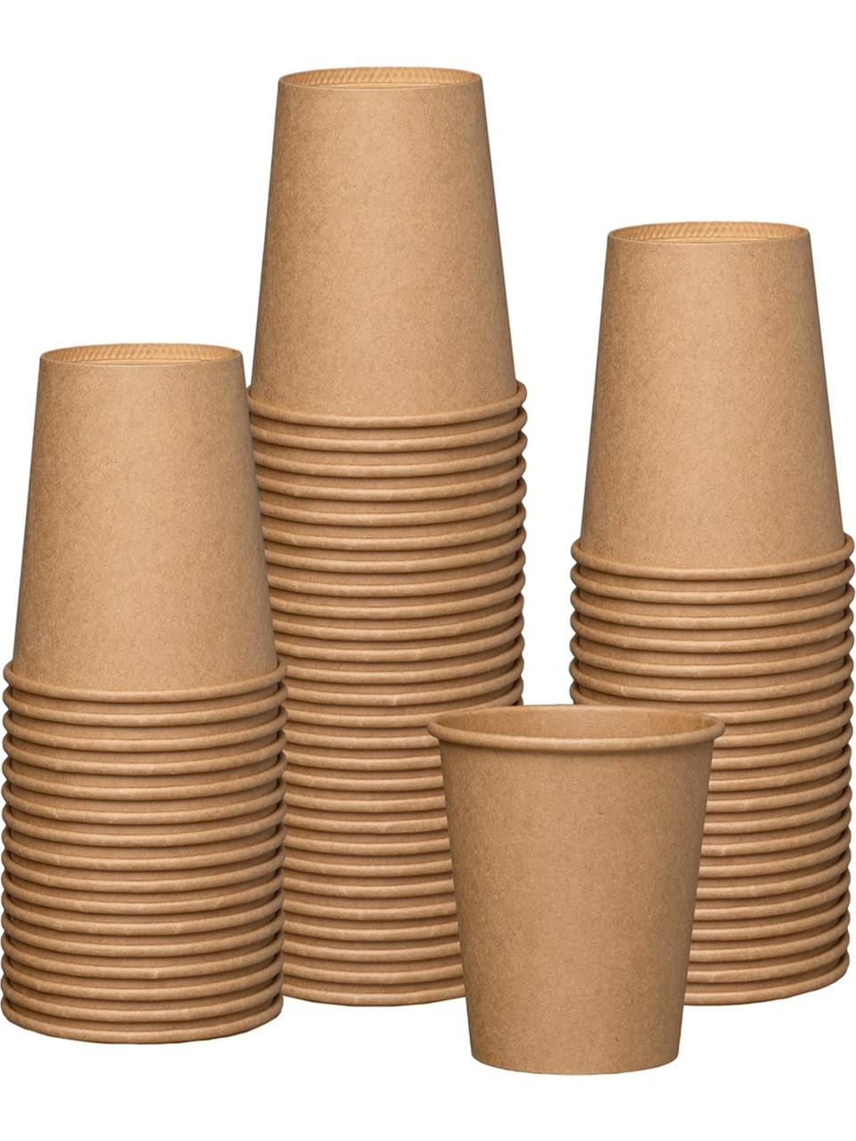 4 Oz Karton Bardak Single Wall (SW) | Kahve, Su, Çay / Kraft/ HSKHV0000509