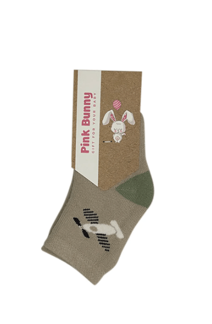 Pink Bunny Uçak Desenli Çocuk Yazlık Çorap Seti 