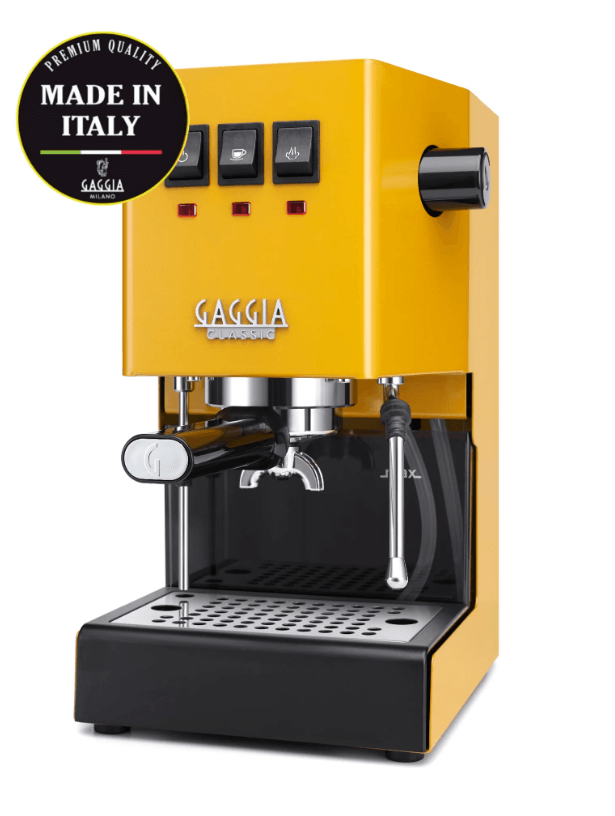 Gaggia New Classic Evo 2023 Güneş Işığı Sarısı Espresso Makinesi RI9481/18 HSGGM0001212