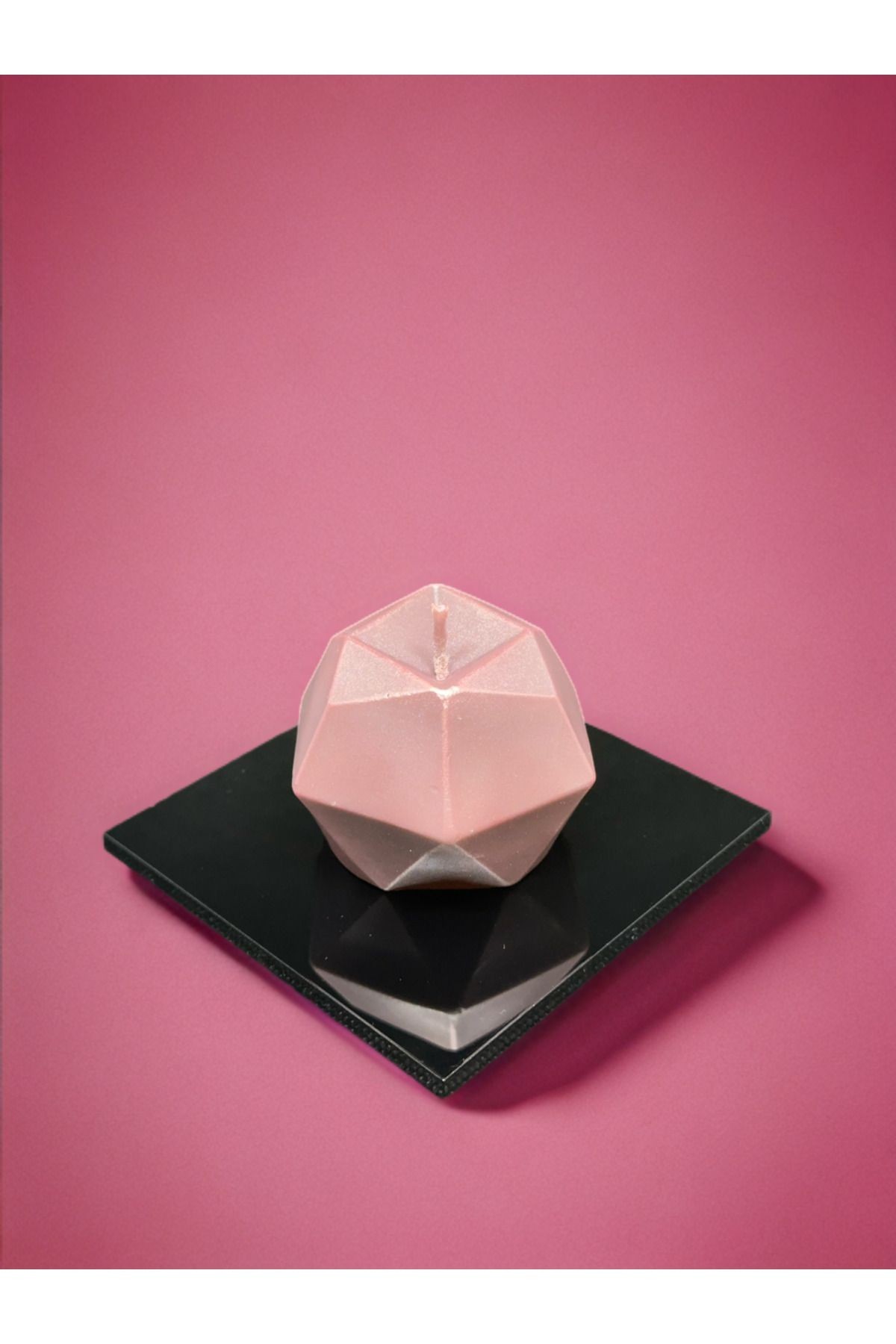Amber Prism – Zarif Gücün Işıltısı El Yapımı Soya Mum