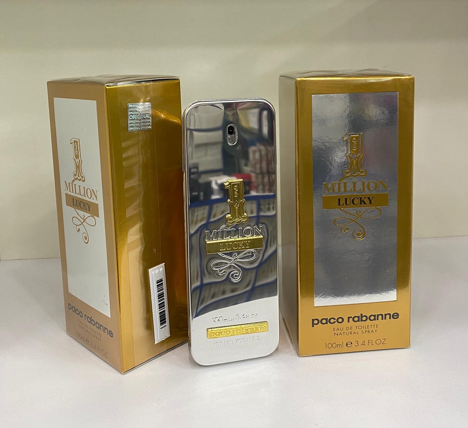 1 Million Lucky EDT 100 ml  Şanslıların Kokusuna Hazır Mısın?