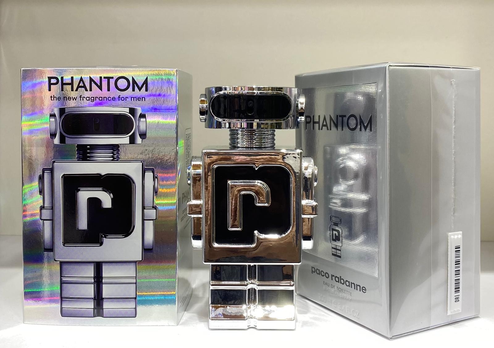 Paco Rabanne Phantom EDT 100 mL  Geleceğin Kokusu, Cesaretin Robot Hali