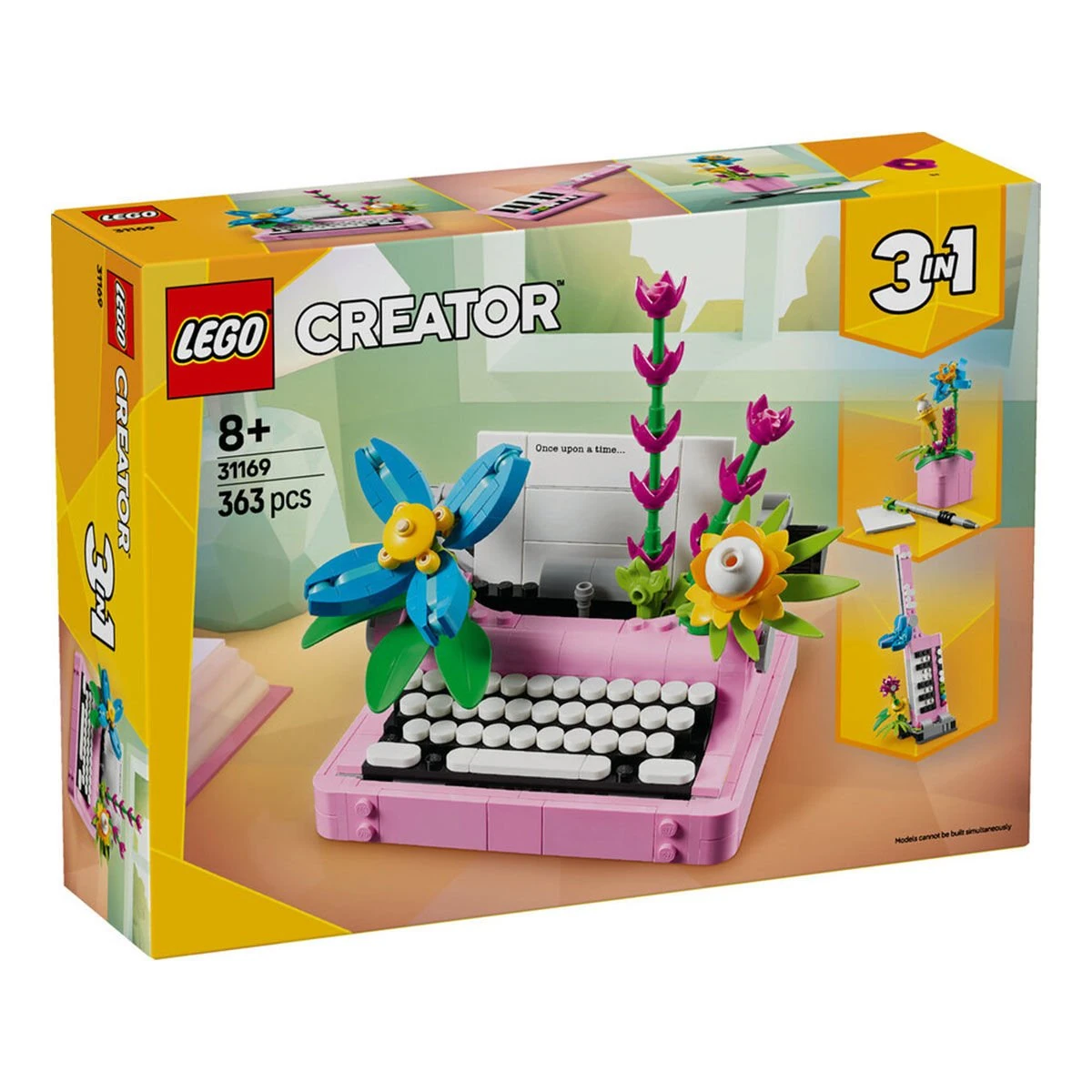 Lego Creator 3in1 - Çiçekli Daktilo 31169 
