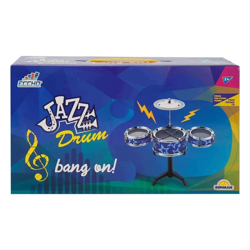 Jazz Drum Oyuncak Mini Bateri Seti | 41008