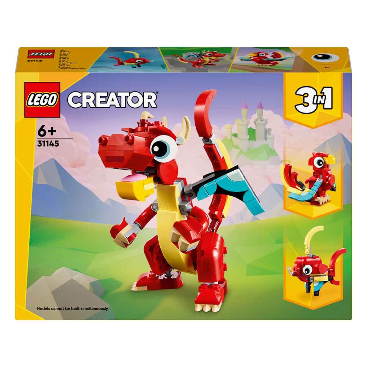 LEGO® Creator Kırmızı Ejderha 31145