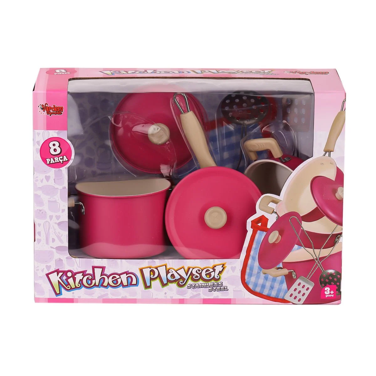 Emaye Tencere 8 Parça 