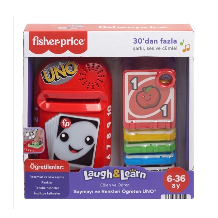 Fisher-Price LnL Saymayı ve Renkleri Öğreten UNO