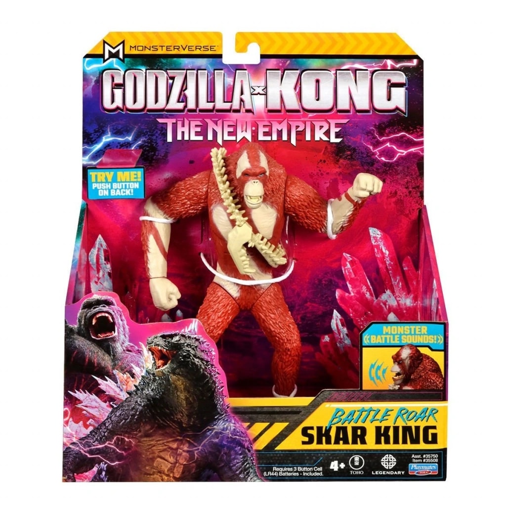 Godzilla vs. Kong Delüks Aksiyon Figürü 18 cm 35750 - Skar King