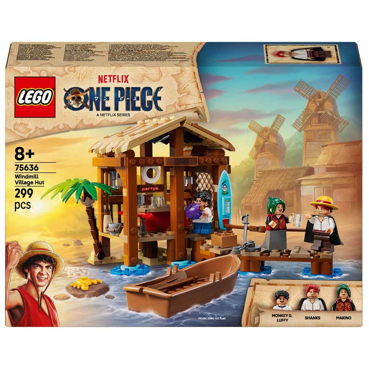 LEGO ONE PIECE Yel Değirmeni Köyü Kulübesi 75636
