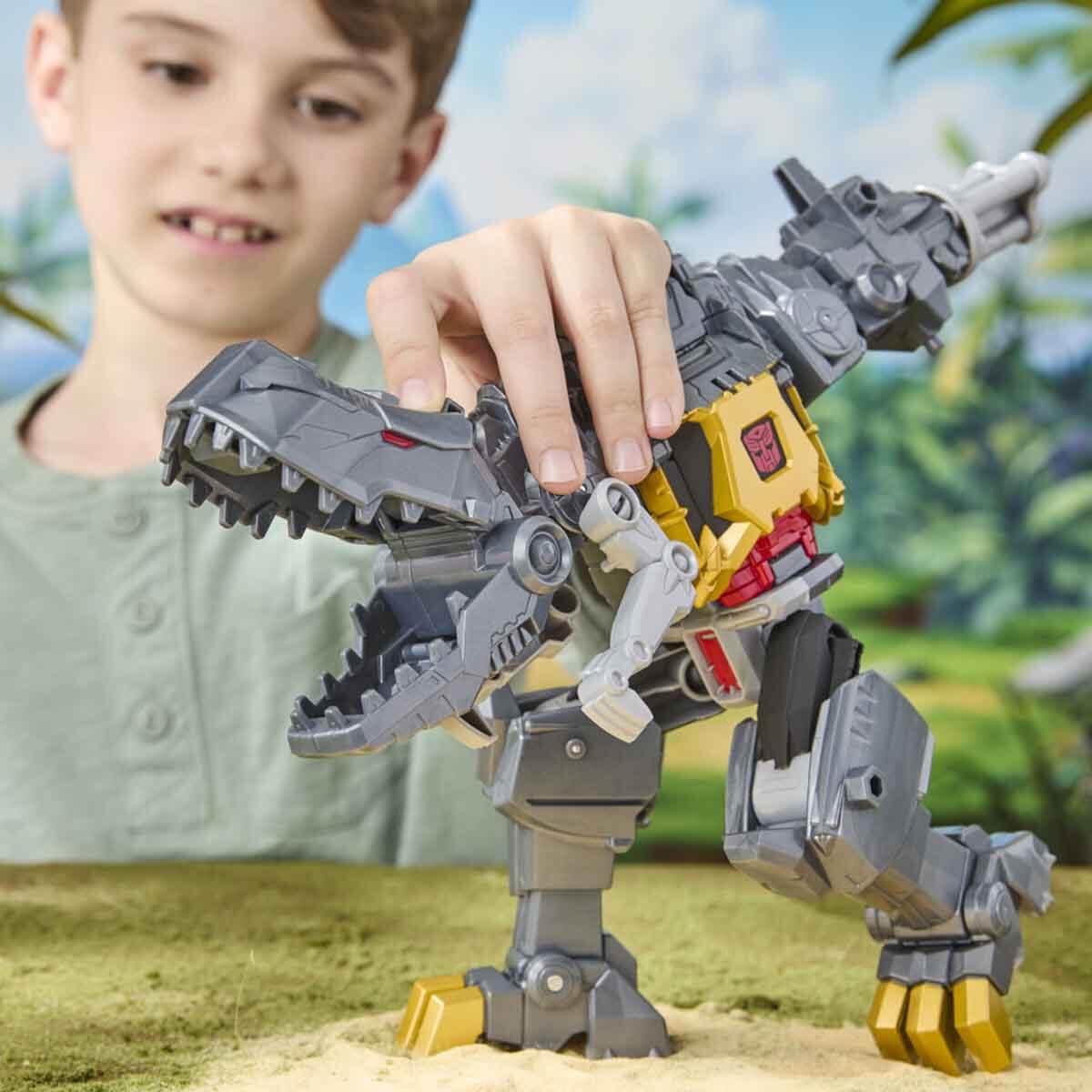 Transformers Cyberworld Grimlock Chomp Dönüşebilen Aksiyon Figürü