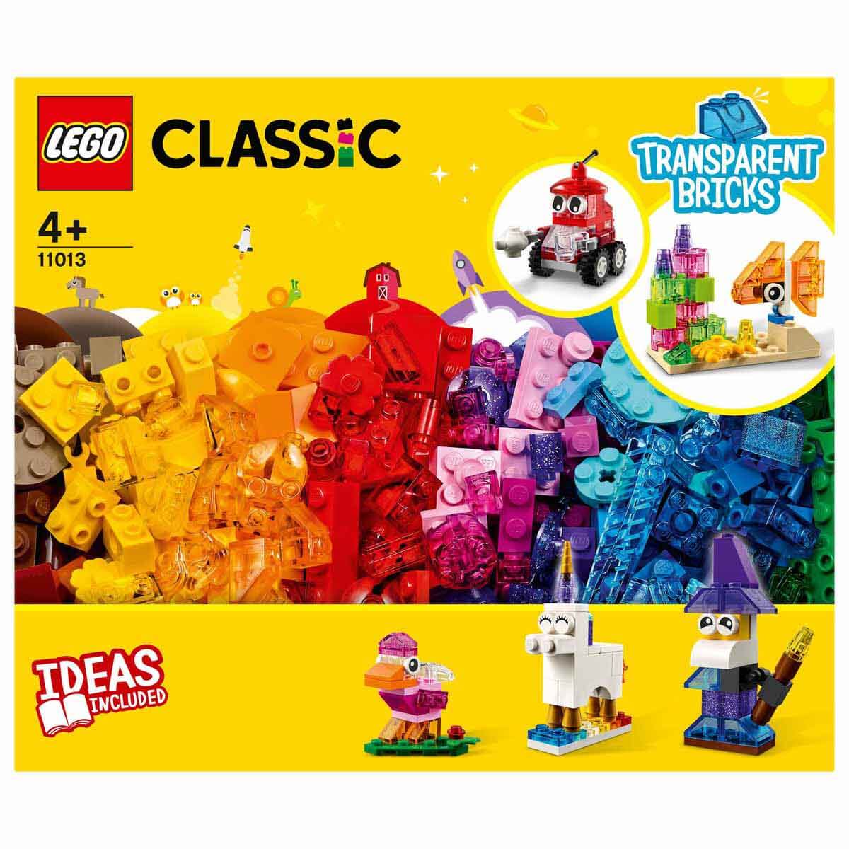 LEGO Classic Yaratıcı Şeffaf Yapım Parçaları 11013