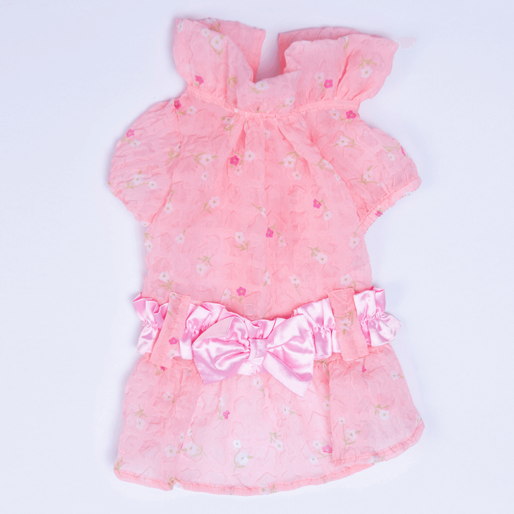 25302 Pembe Valencia Elbise